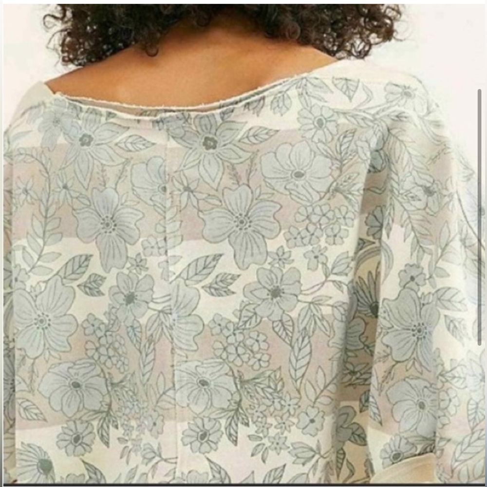 Free People Martin Pullover in Floral - Picture 9 of 9